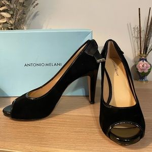 Antonio Milano women’s suede heels